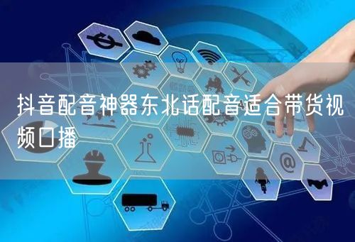 抖音配音神器东北话配音适合带货视频口播
